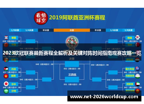 2023欧冠联赛最新赛程全解析及关键对阵时间指南观赛攻略一览 2023欧冠联赛最新赛程全解析及关键对阵时间指南观赛攻略一览